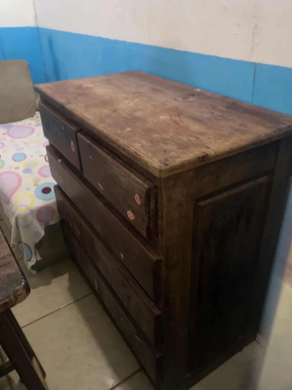 Cômoda Madeira maciça 250$ - Foto 3