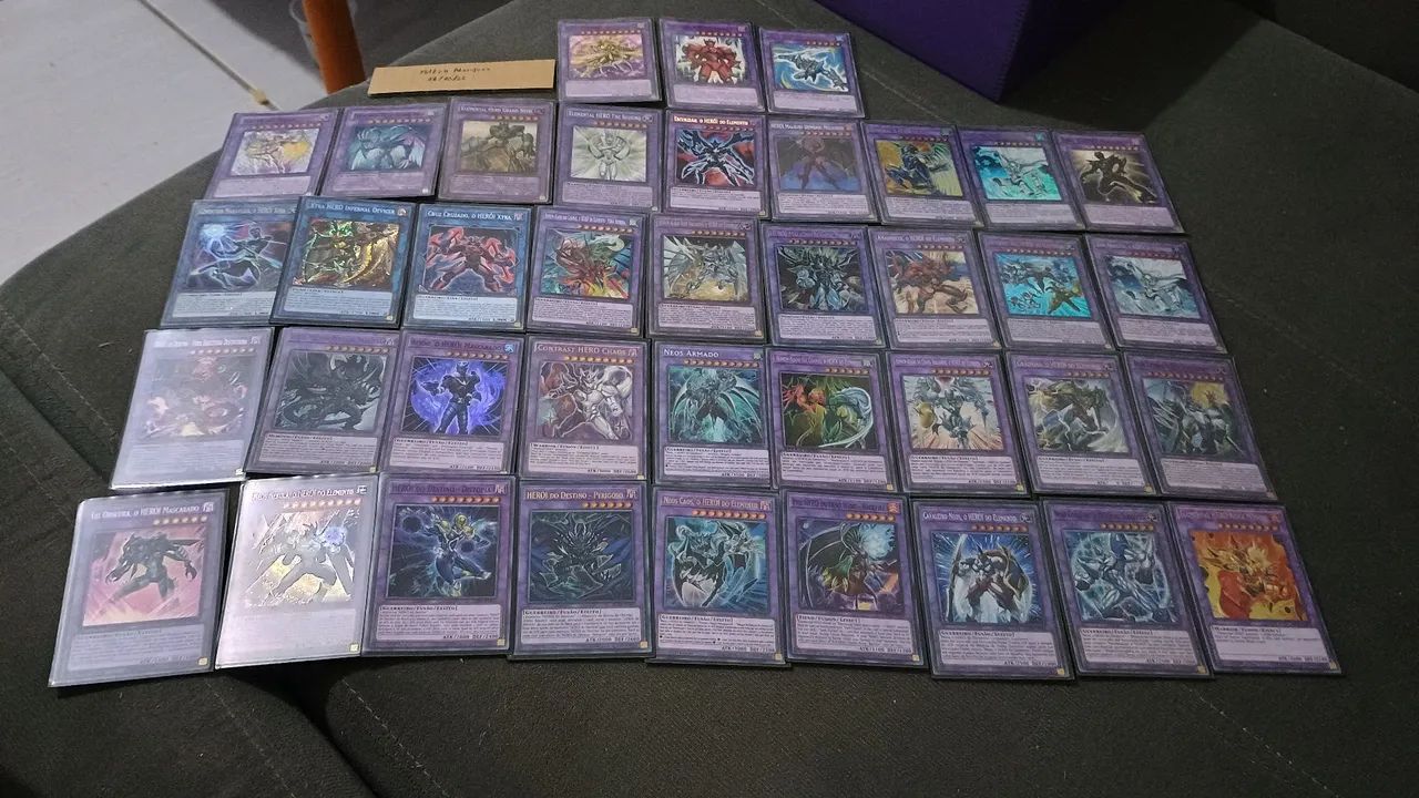 Deck Elemental Hero Jaden TCG Original (Formato Padrão e Edison)