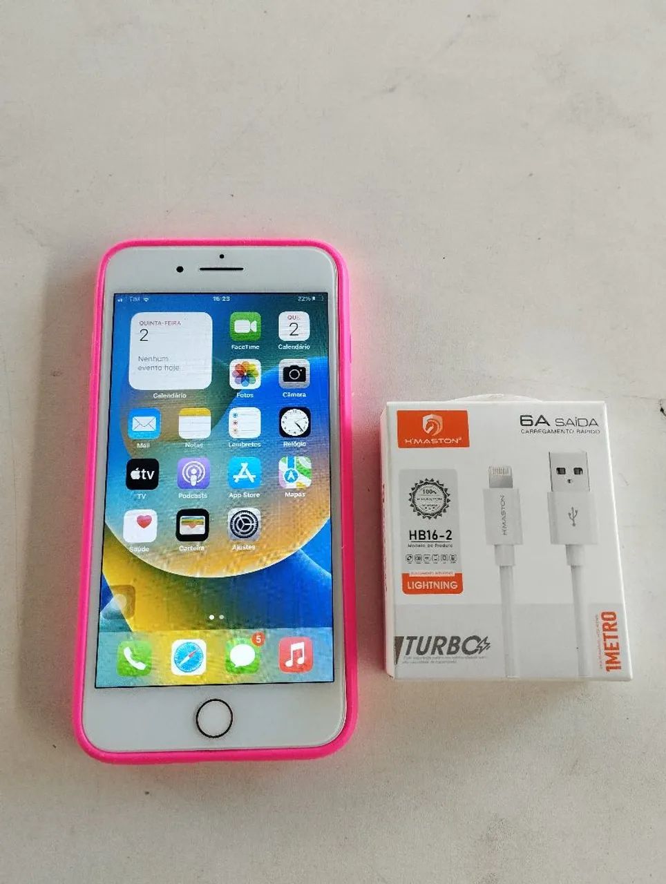 Vendo lindo iPhone 8 plus super novo  - Foto 2