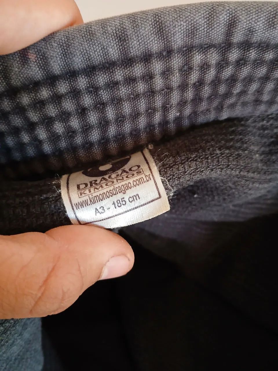 Kimono A3 e faixa branca e azul. - Foto 2