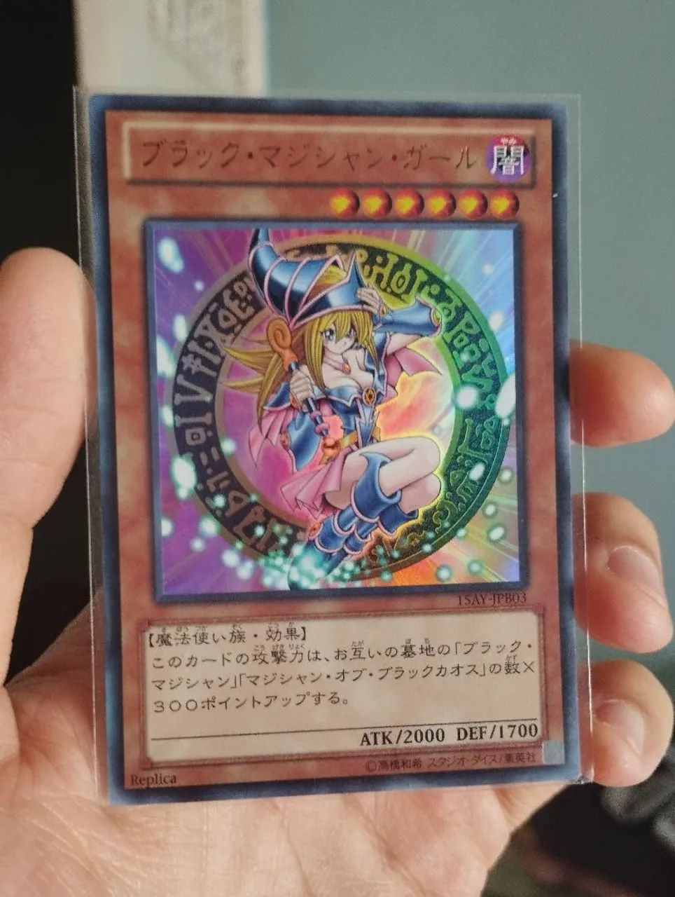 YUGIOH OCG 15AY MAGA NEGRA DARK MAGICIAN GIRL - Hobbies e coleções