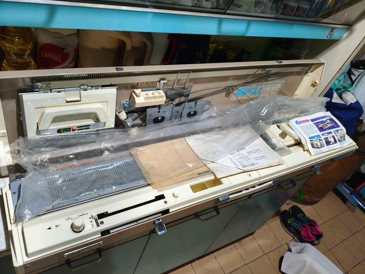 máquina de tricô  - Foto 2