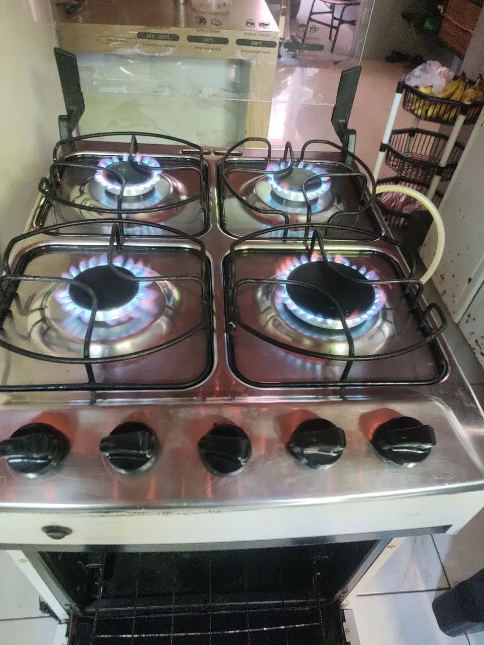 Fogão brastemp cler 4 bocas - Foto 3