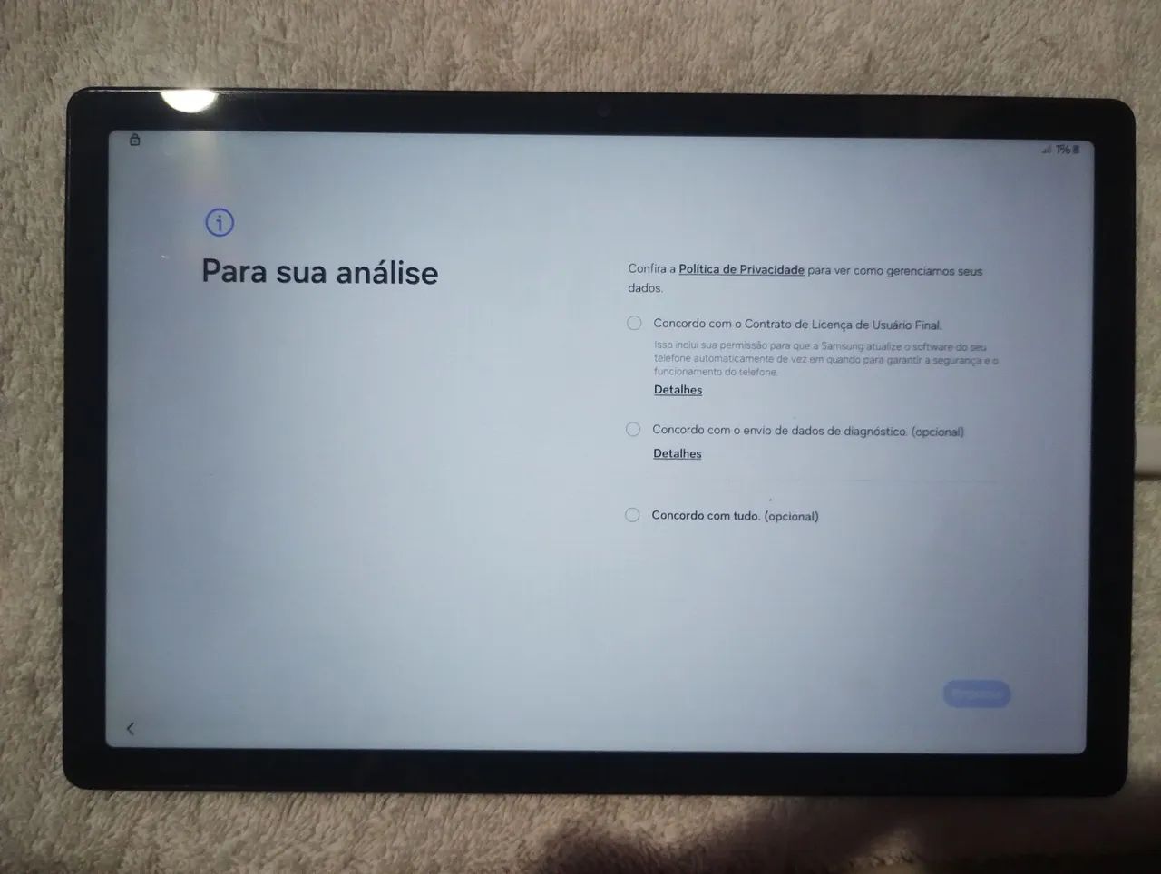 Vendo tablet Samsung Galaxy 