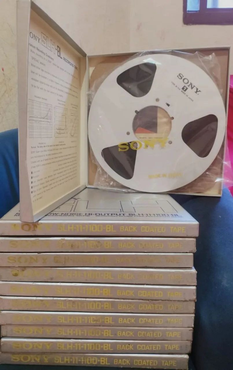 その他 Reel Tape Schumann, Horowitz Kreisleriana SONT12053 CBS SONY /00390 Lote 10 Fitas Reel to Reel Sony Vintage de Coleção Made in Japan