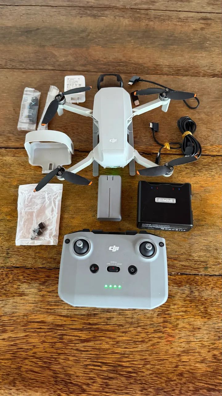 Vendo drone Dji Mine 2 com 2 baterias case original carregador original  - Foto 3