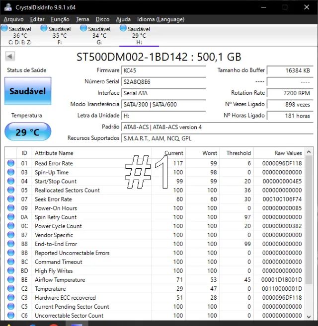 Vendo 2 HD de 500GB junto ou separado. - Foto 2
