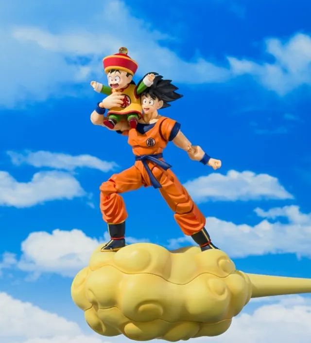 Son Goku & Son Gohan Kid & Kintoun Sdcc S.h. Figuarts - Foto 4
