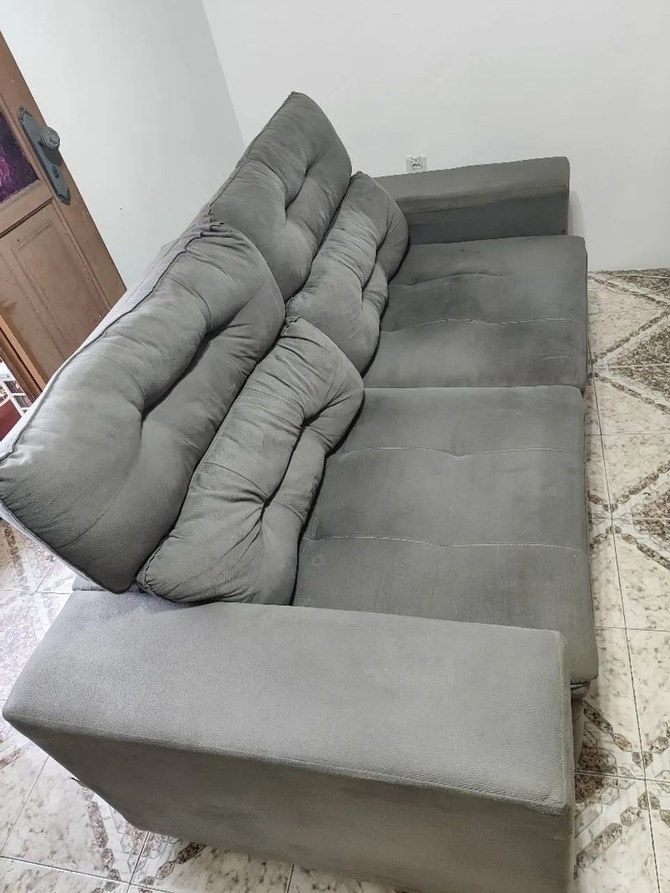 Sofá 3 lugares retrátil  - Foto 4