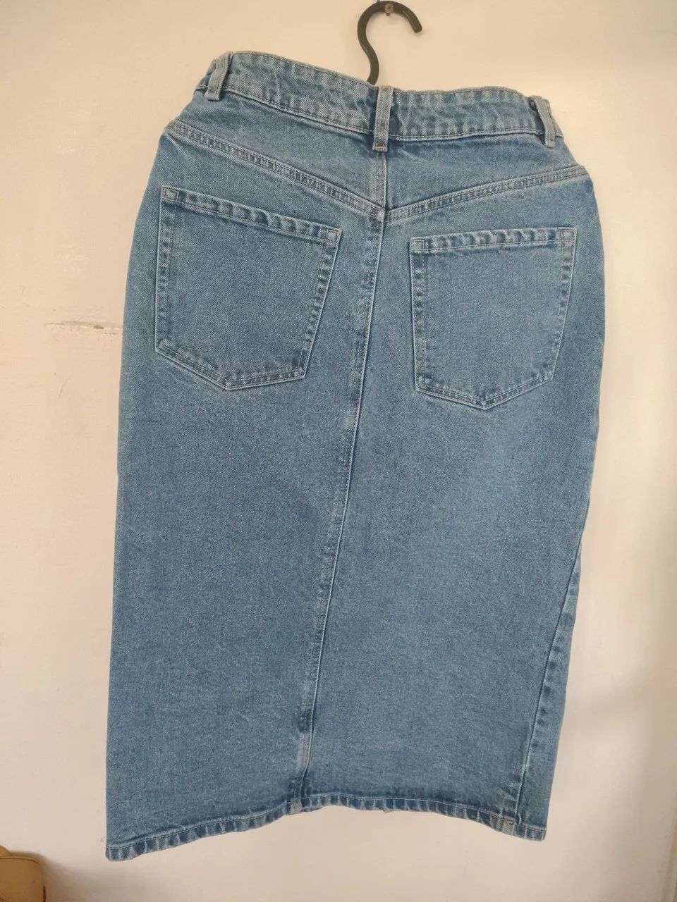 Saia jeans Zara longa desapego  - Foto 4