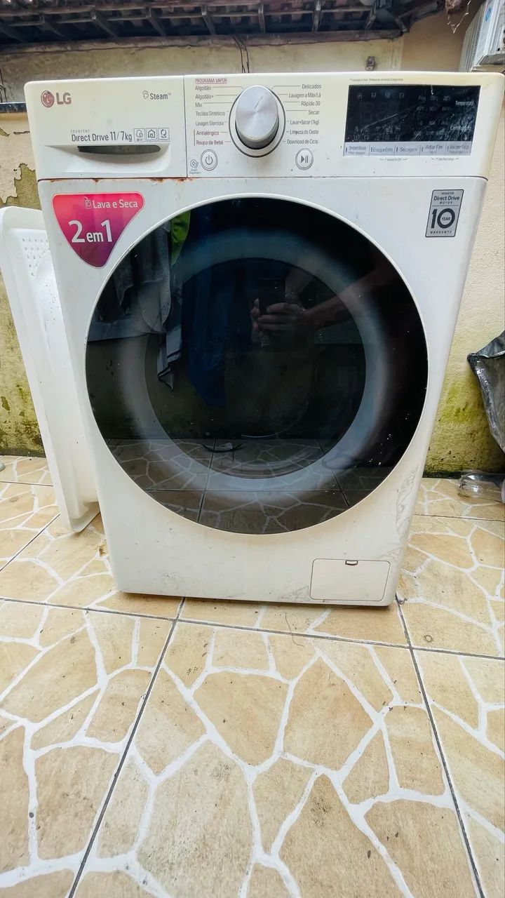 LG lava e seca funcionando todas as funções  - Foto 4
