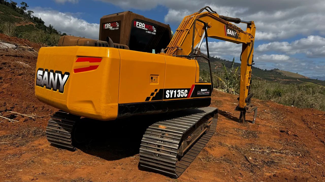 Escavadeira Sany ano 2023 - Foto 6