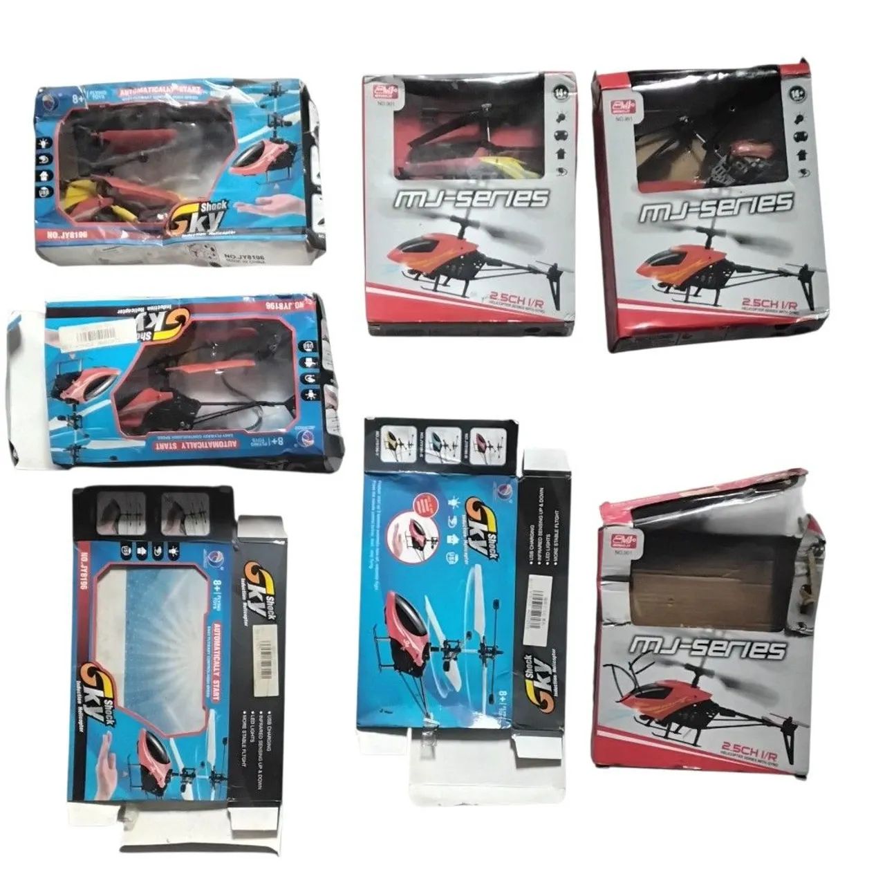Lote de Drones e Helicópteros RC  Syma/H36/MJ Series  Peças, Controles e Acessórios - Foto 5