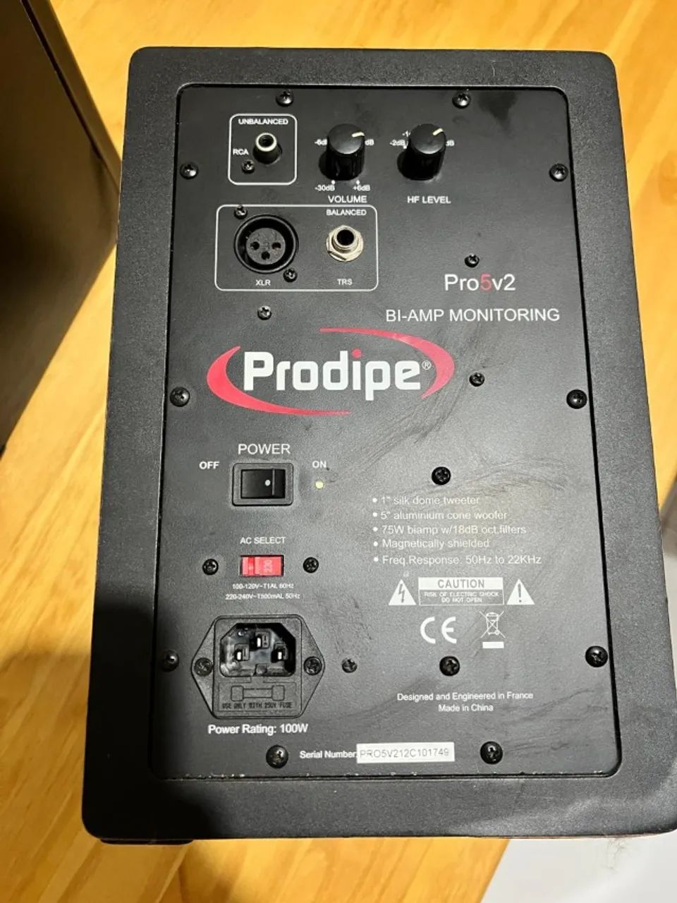 Par de Monitores de Áudio Ativos Prodipe Pro5 v2 - Estúdio - Foto 2