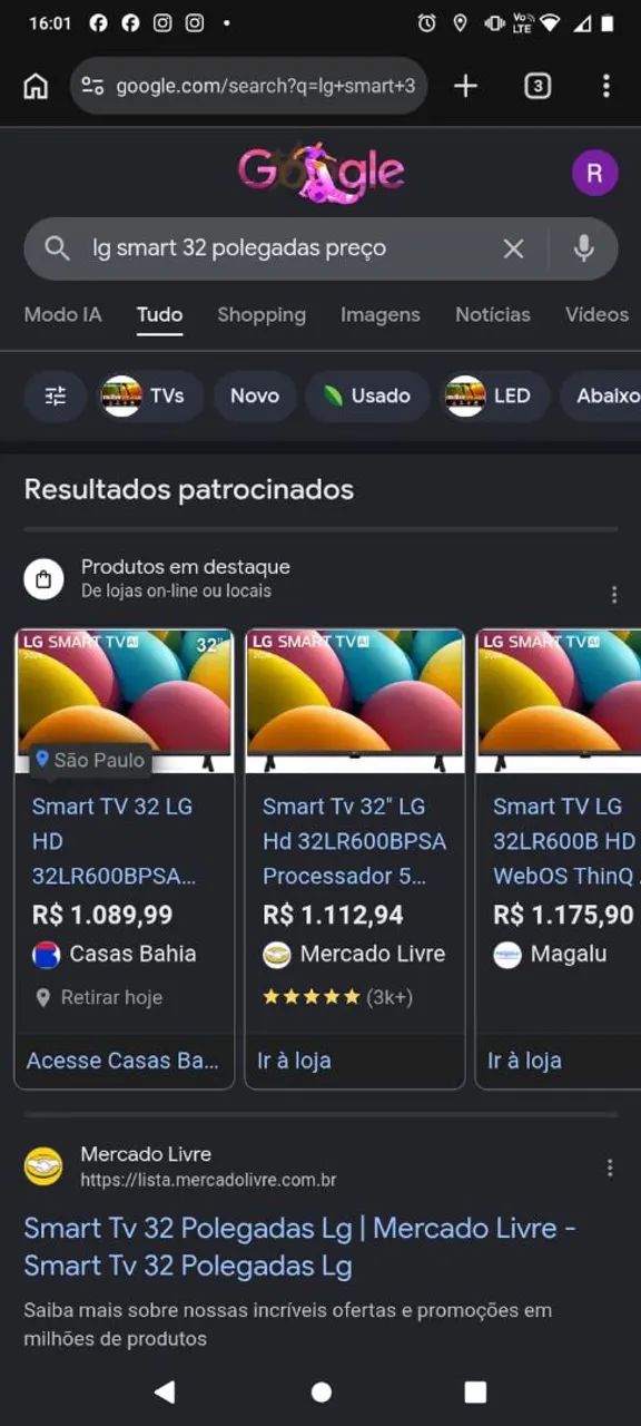 TV LG 32 polegadas smart - Foto 5