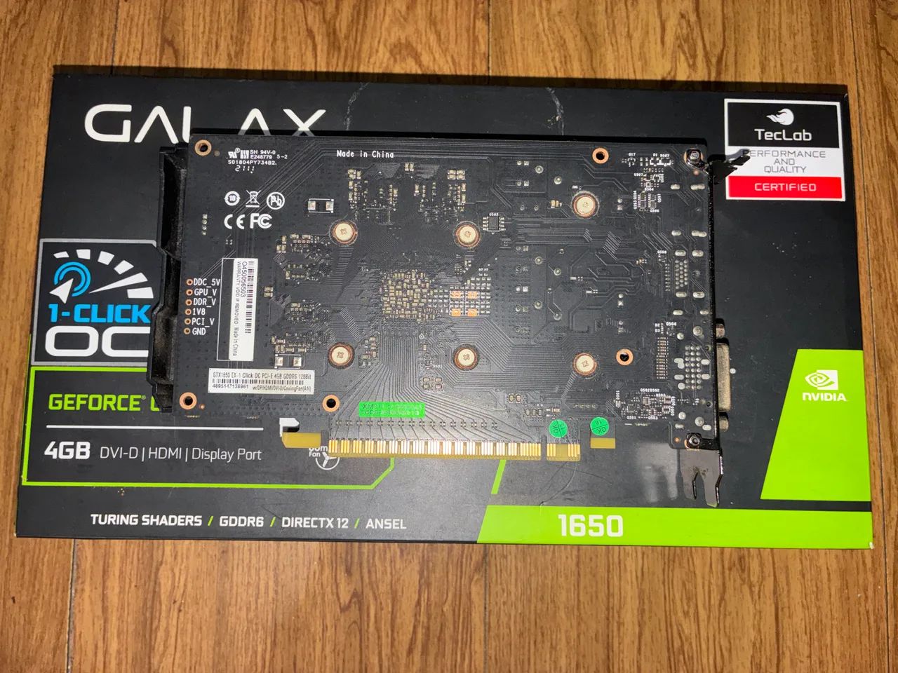 GTX 1650 EX GALAX - Foto 4