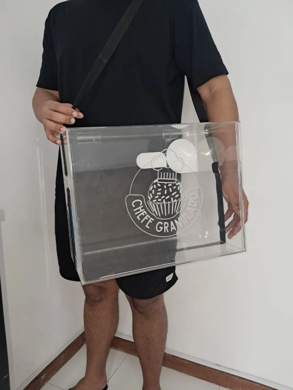Expositor de Acrílico para 56 Caixinhas de  Brigadeiro e Bolo no Pote - Foto 2