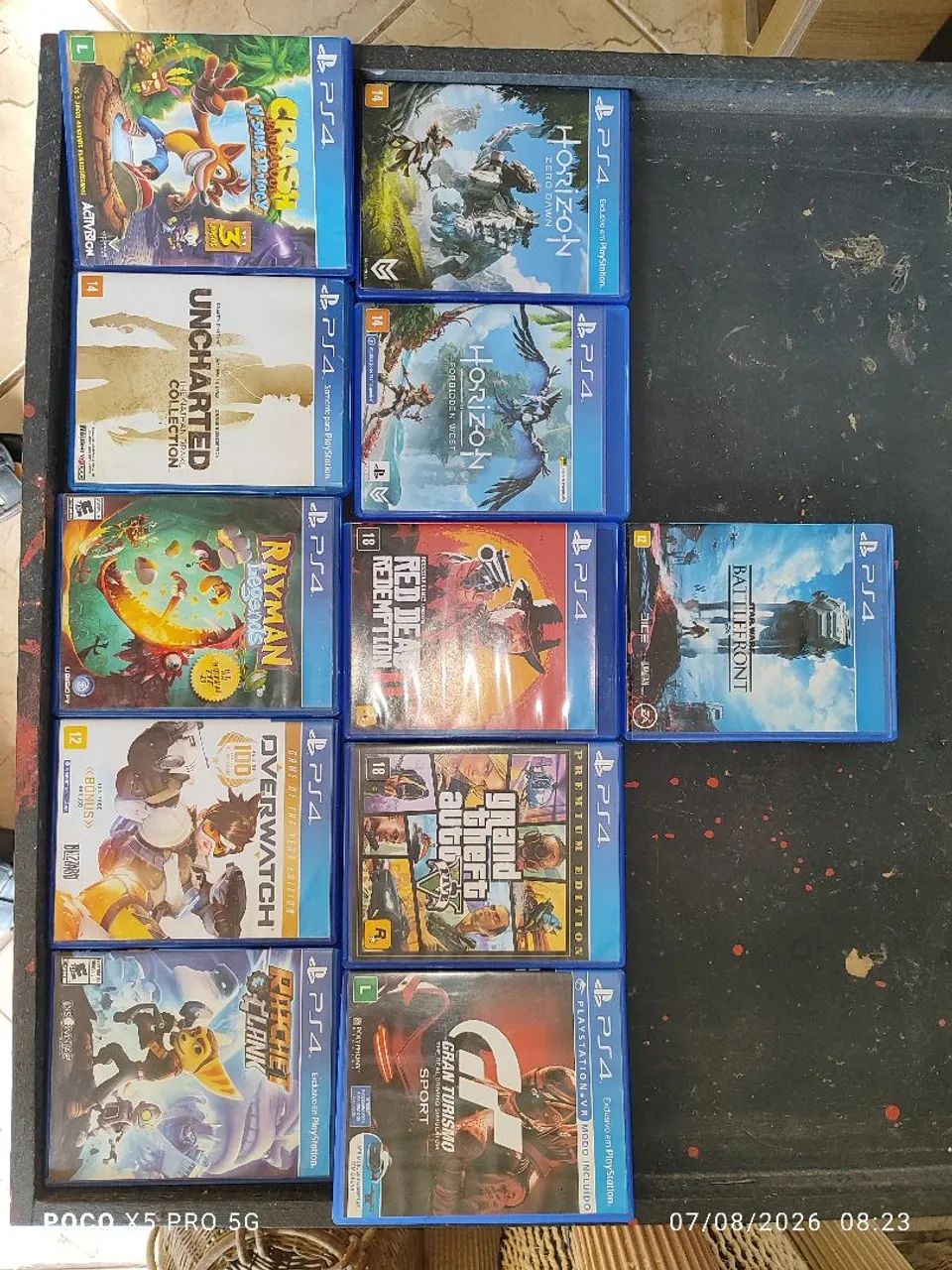 Kit de jogos ps4