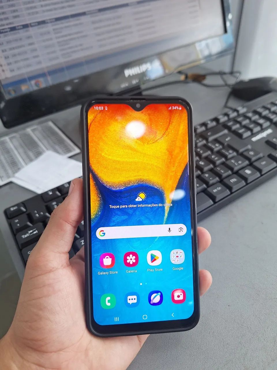 SAMSUNG A20s 32 GB completo!