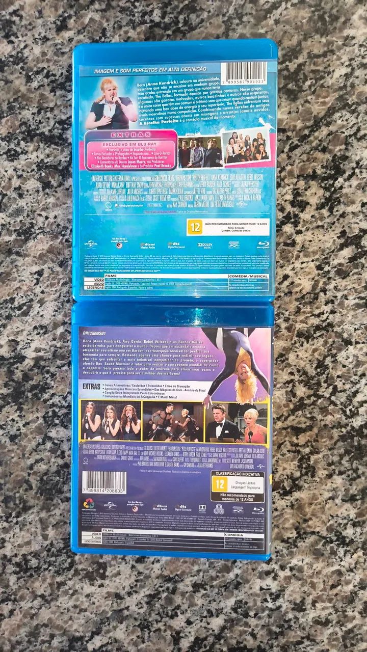 Blu-ray A Escolha Perfeita 1 e 2 Original  - Foto 4