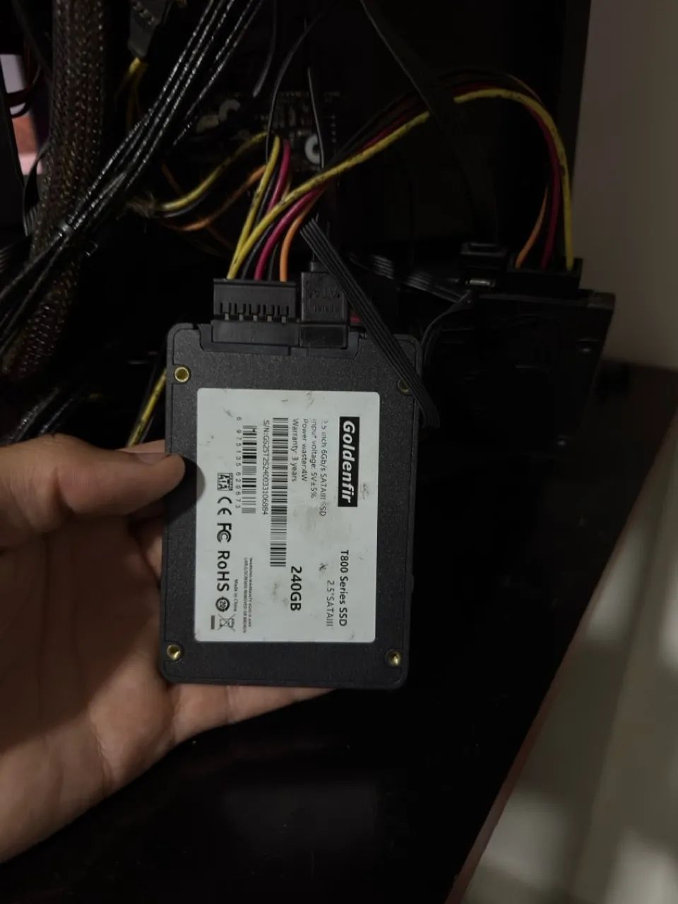 Ssd 240gb goldenfir 100% - Foto 2