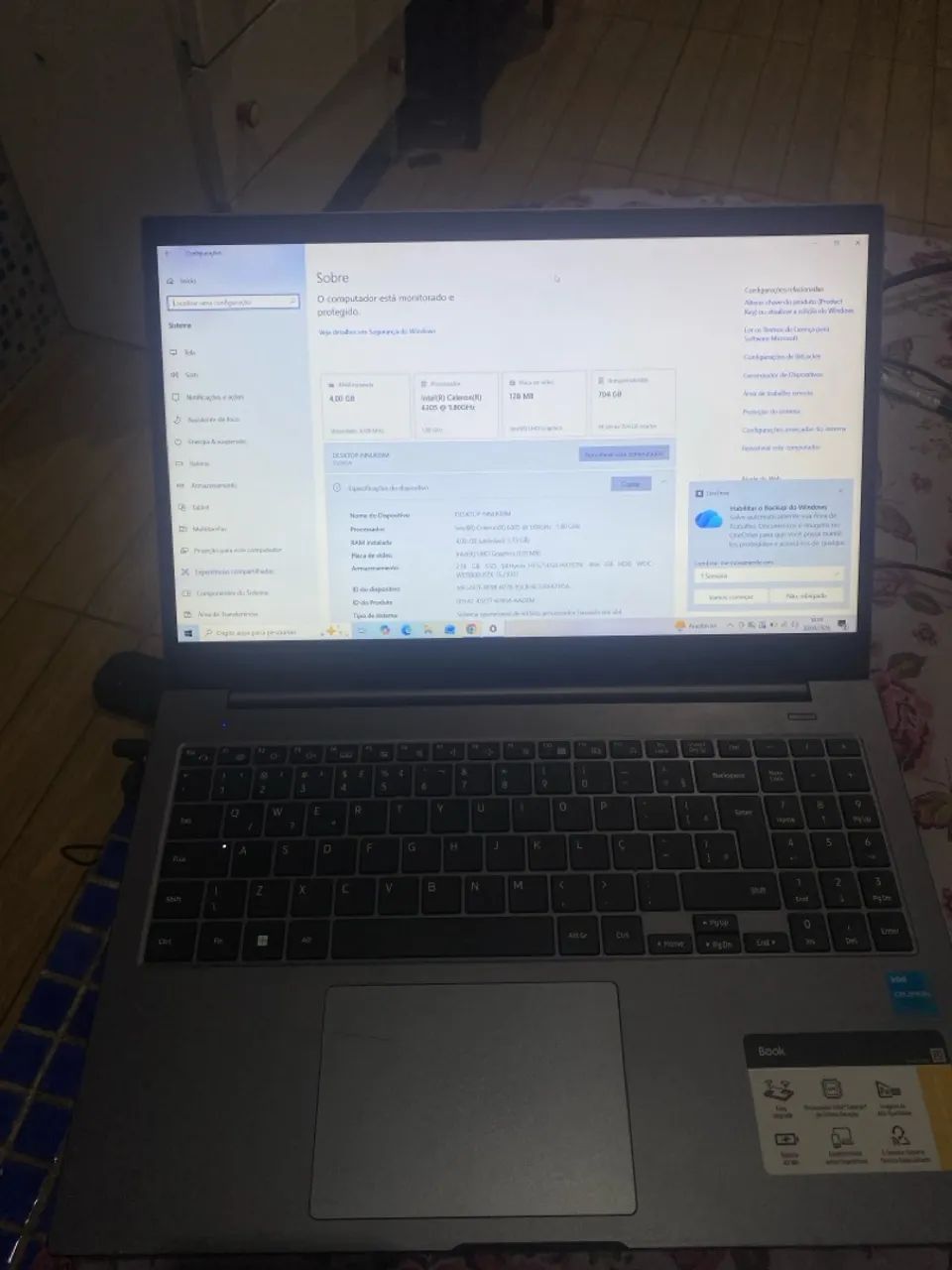 Notebook Samsung Book