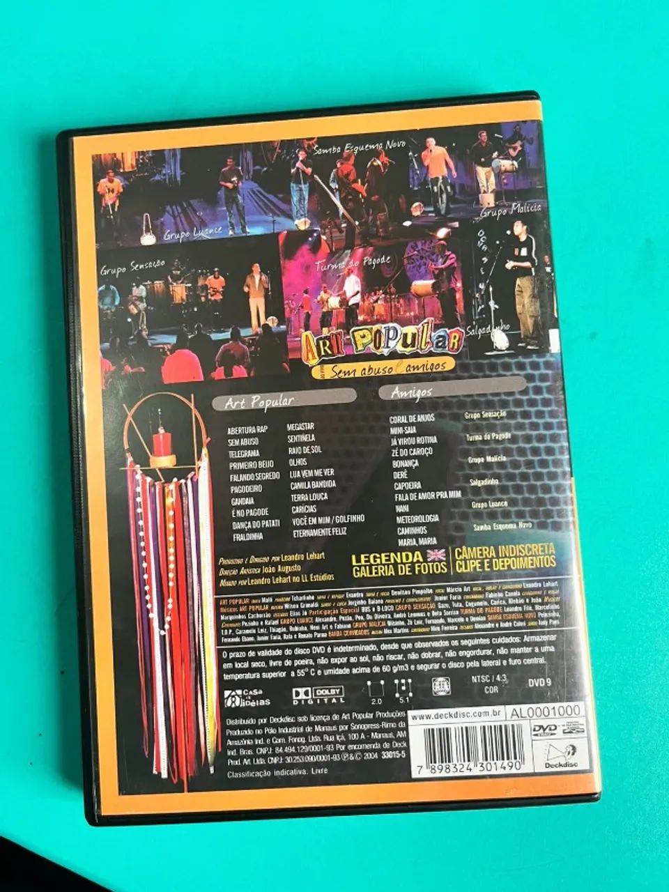 Dvd Art Popular - Sem Abuso E Amigos - Foto 3
