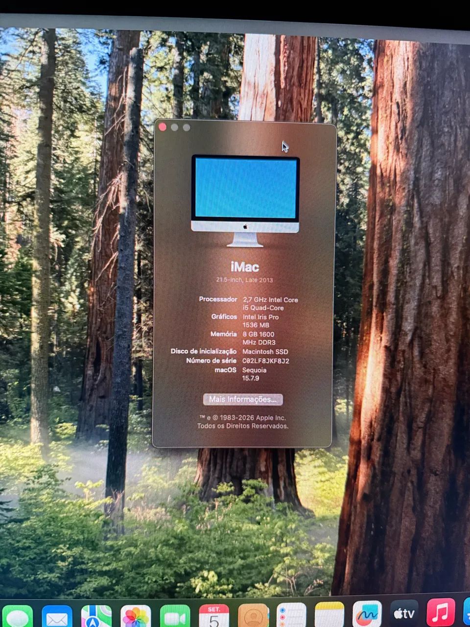 iMac 21,5? 1TB+ SSD | macOS Sequoia | Impecável - Foto 4