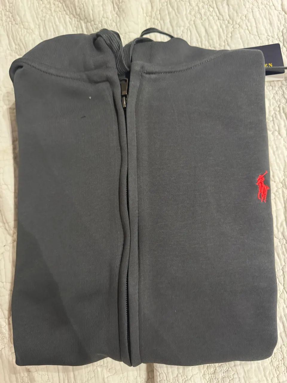 Moletom zip ralph Lauren original branco (aceito ofertas) 