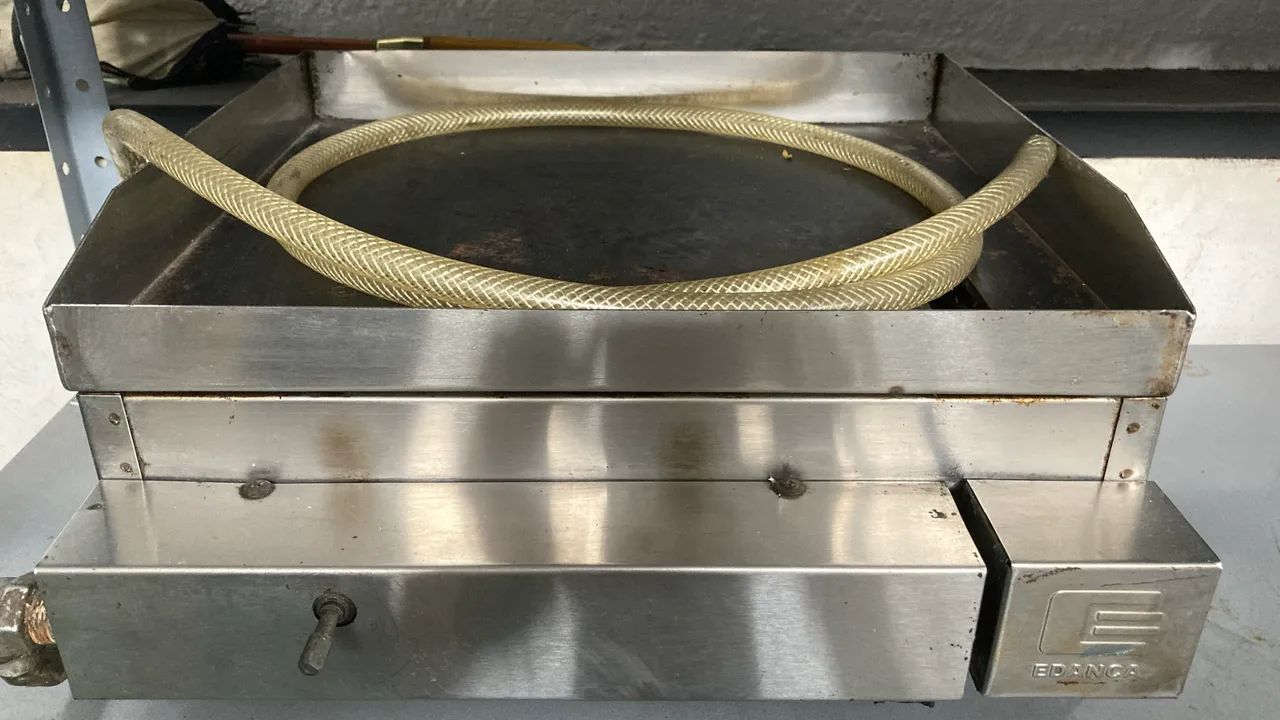 Chapa de lanches a gás edenca - Foto 5