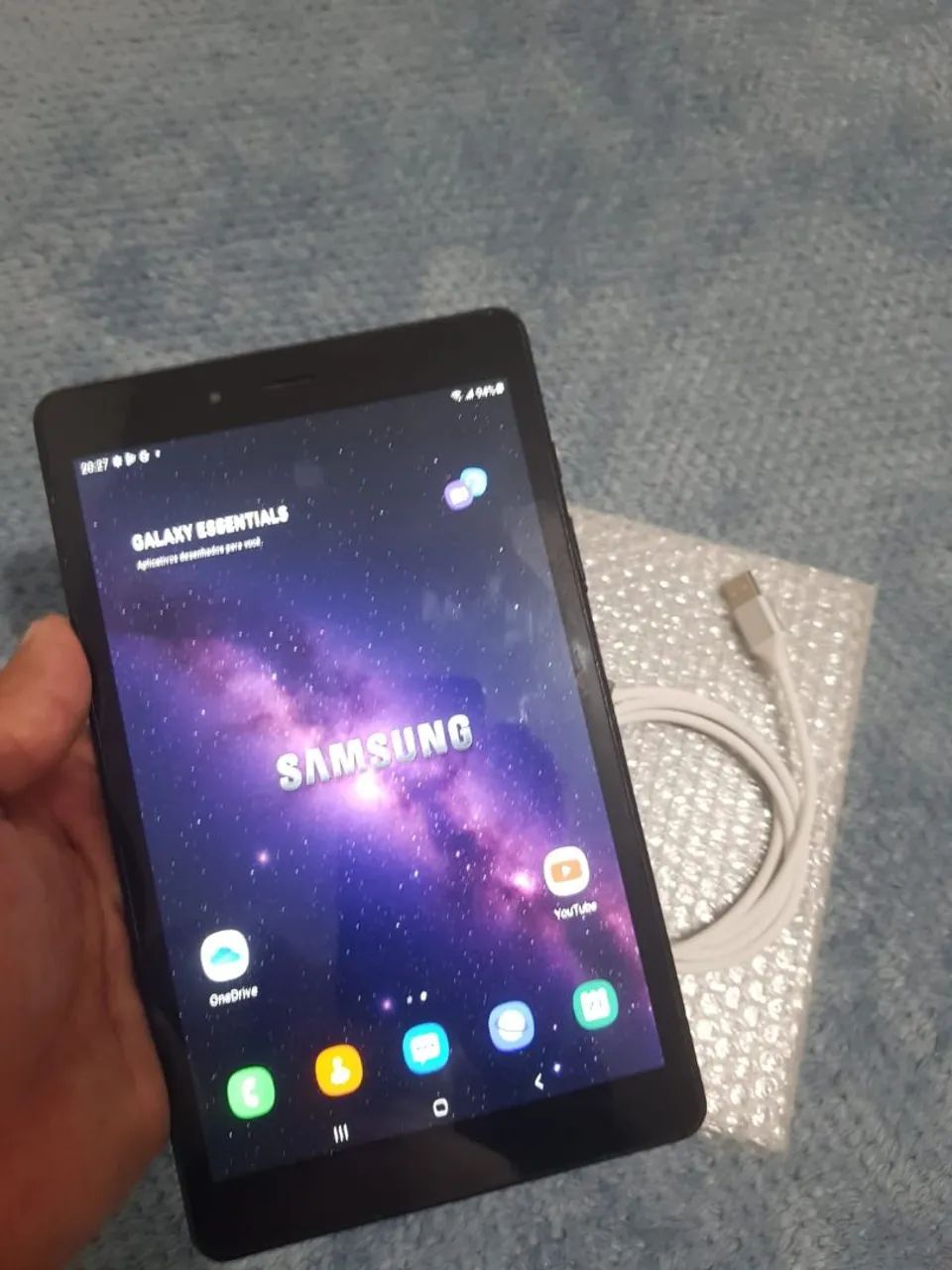 Tablet Samsung T295 + cabo 32 gbs - Foto 4