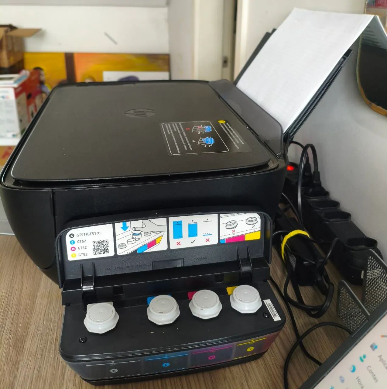Impressora Wireless Hp Ink Tank 416 - Foto 2