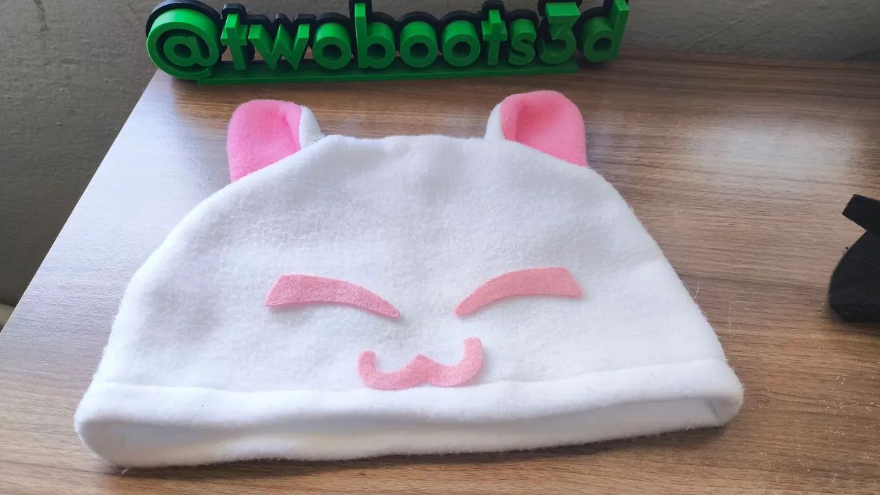 Touca/Gorro Geek Gatinho
