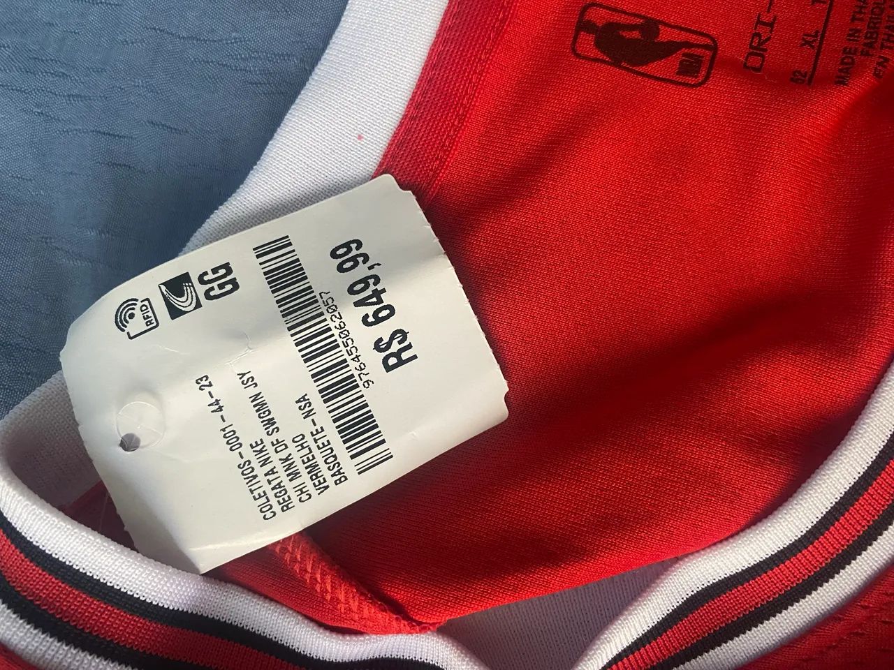 Camisa NBA Chicago Bulls Nike importado original  - Foto 3