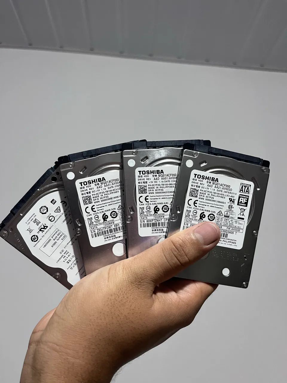 4 HD TOSHIBA 500gb