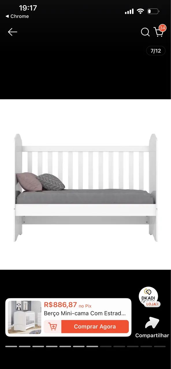 Berço / Mini cama infantil  - Foto 3
