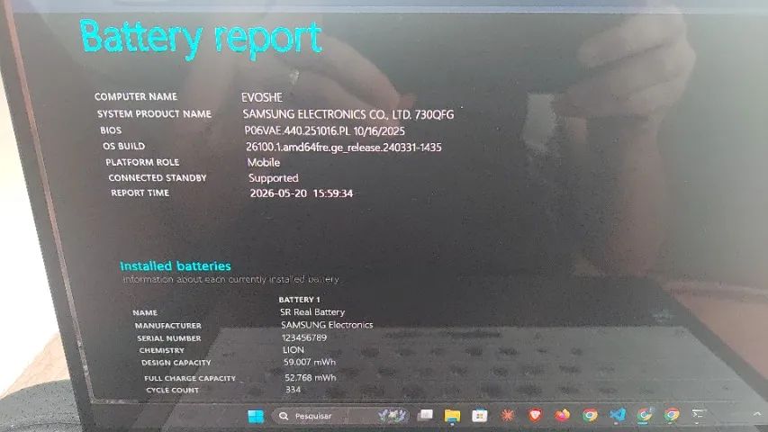 BAIXOU! Notebook premium - Samsung Galaxy Book3 360 - Notebook e Tablet - 5 13ª Geraç - Foto 5