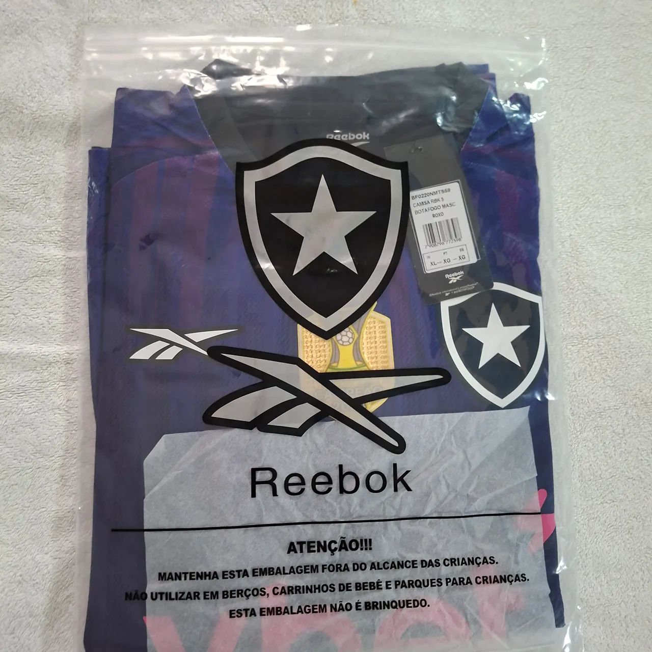 Camisa 4 Botafogo Patch #10 XL/2XL - Foto 3