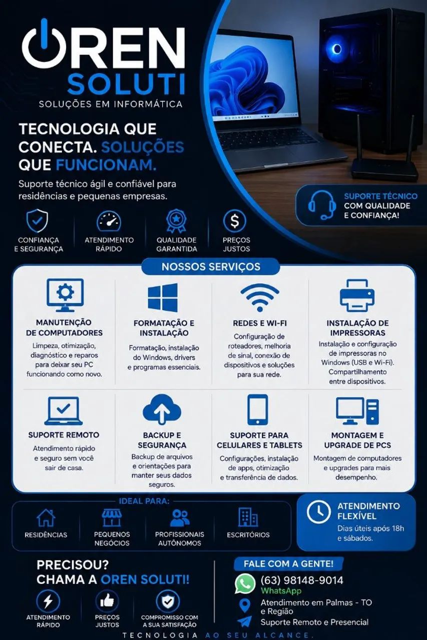 TECNICO EM INFORMÁTICA PALMAS