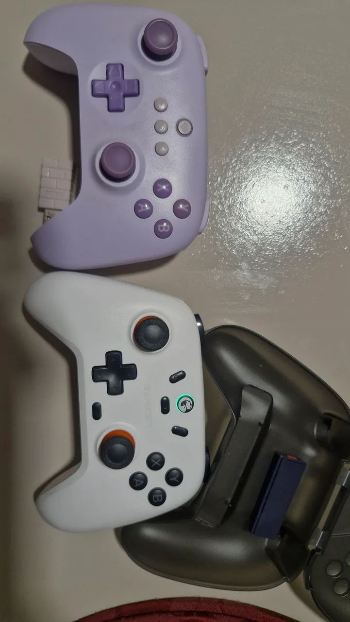 Kit controle (8bit do ultimate c + gamesir nova lite)