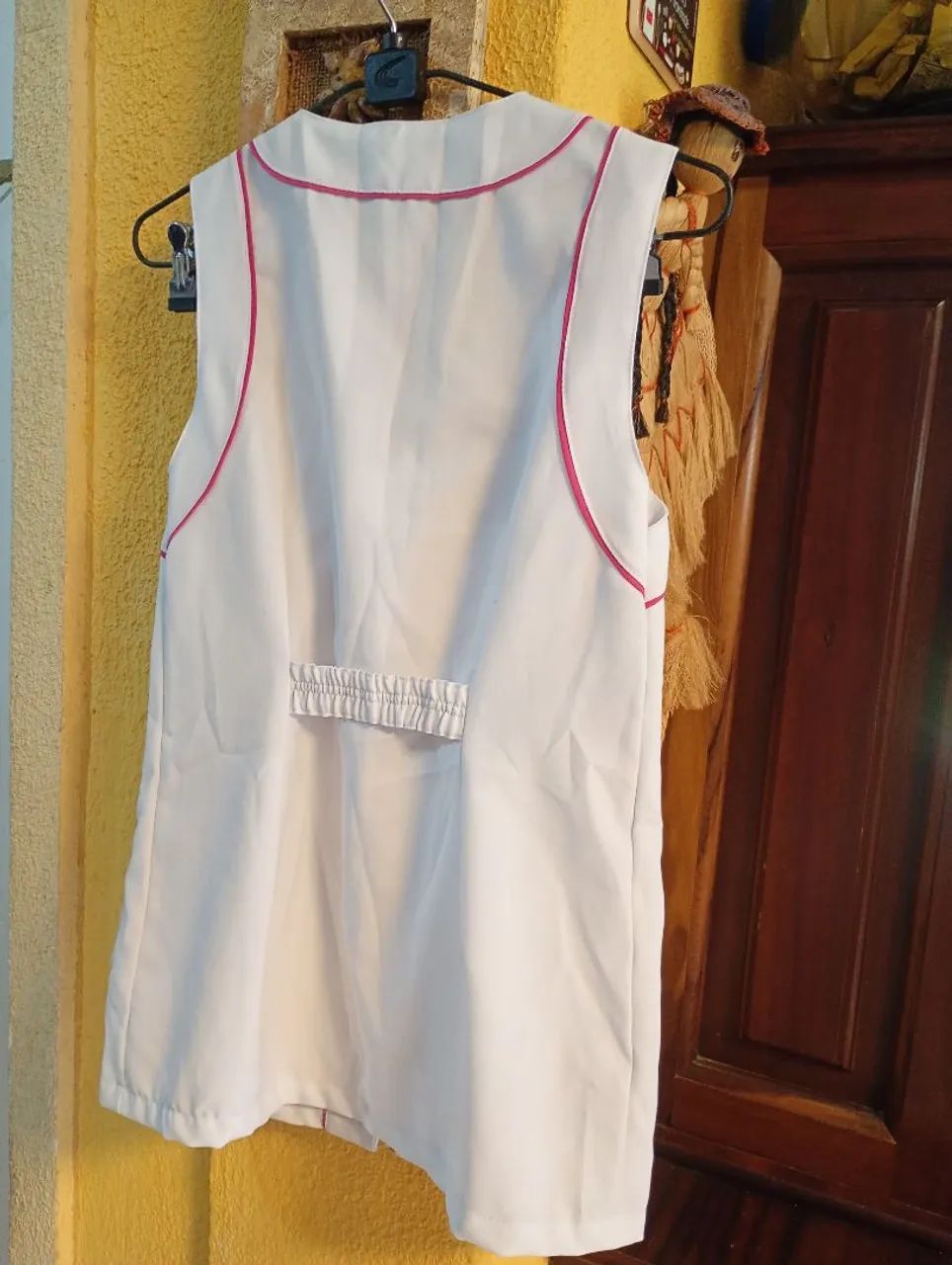 Jaleco branco feminino P/M - Foto 6