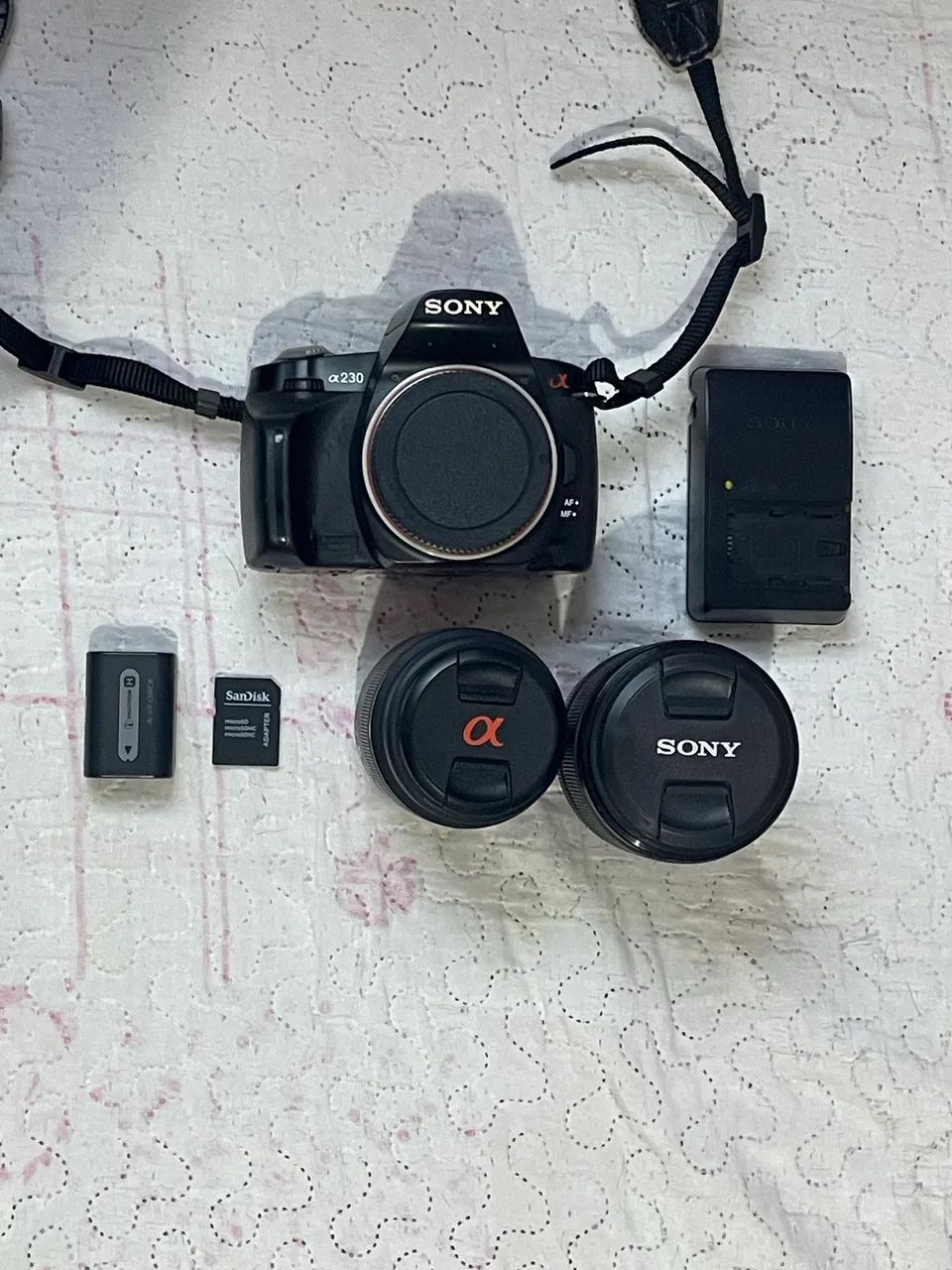 Câmera Sony Alpha A230 DSLR - Foto 2