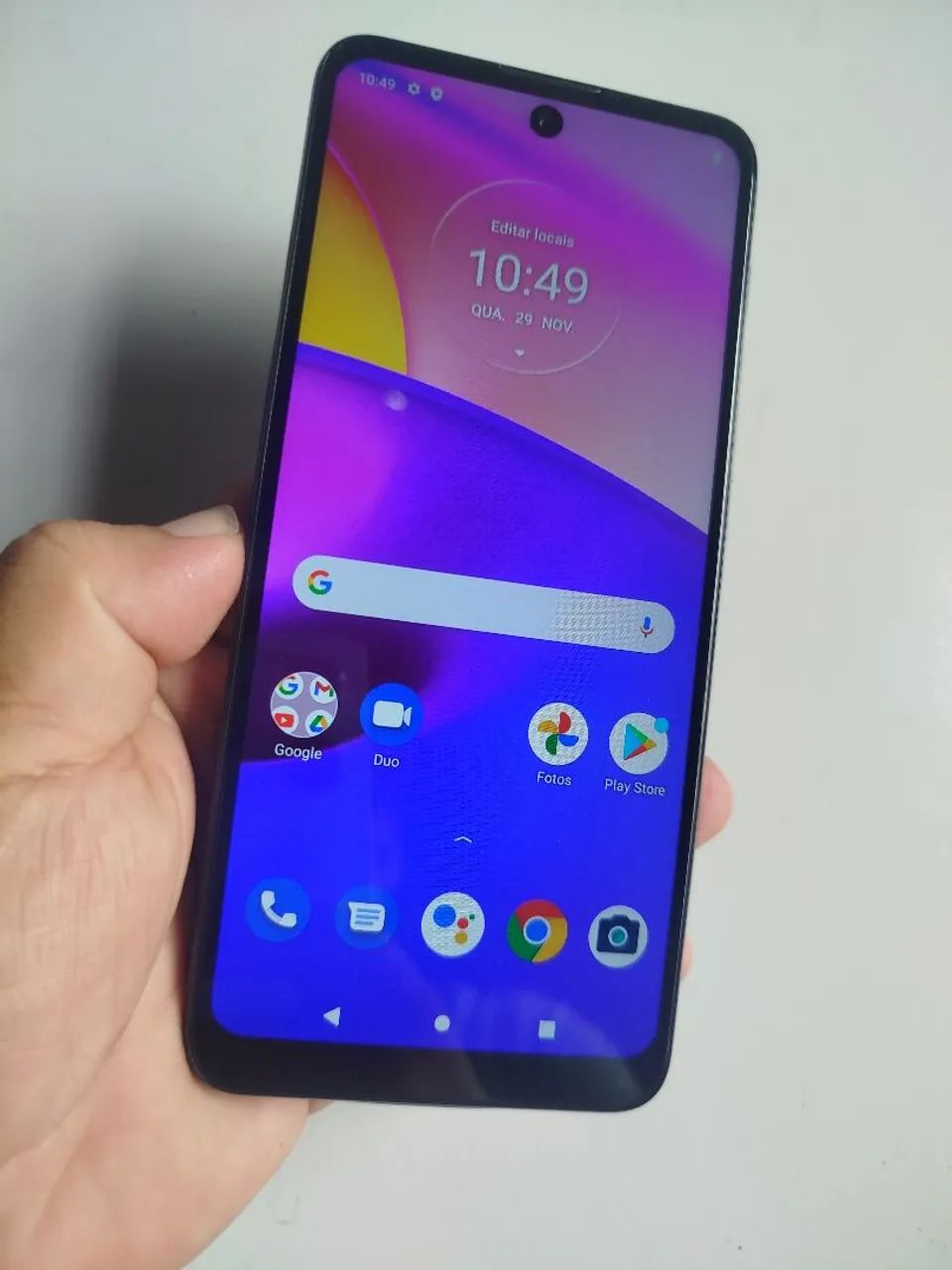Moto e40 64 gigas câmeras ok chips ok funcionado perfeitamente  - Foto 2