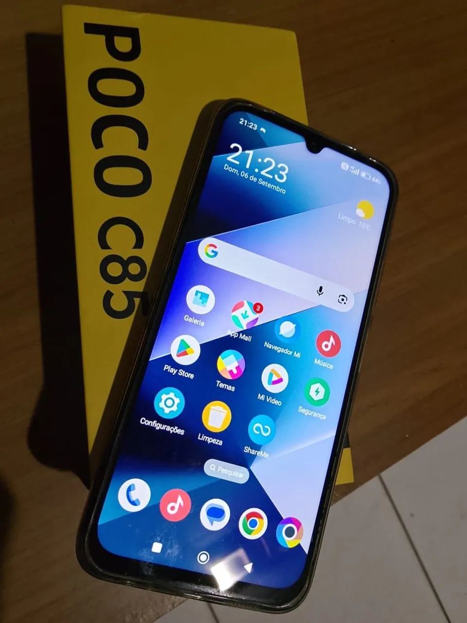 VENDO CELULAR NOVO NA CAIXA POCO C85 - Foto 2