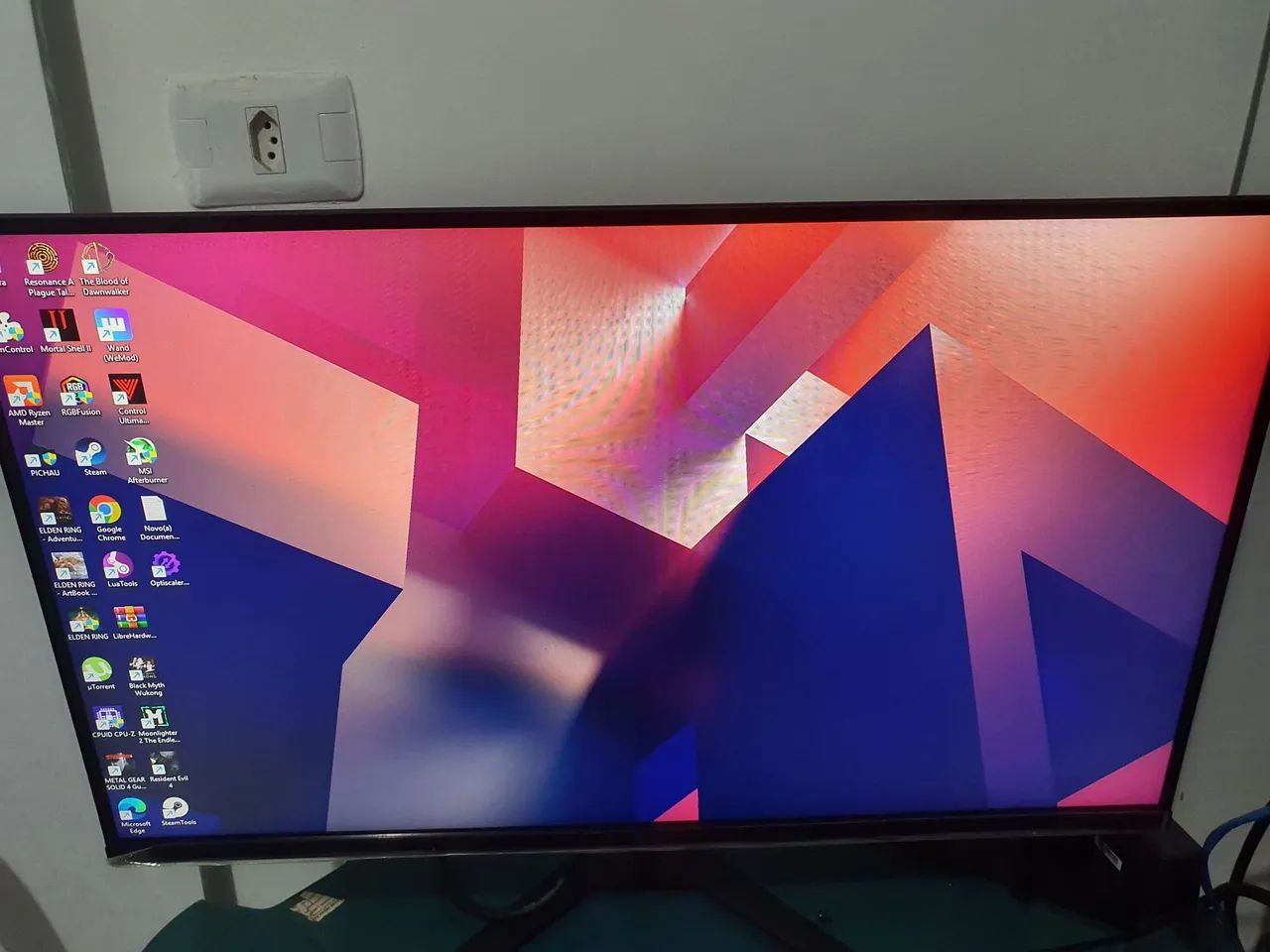 Monitor Gamer  27 polegadas Ips 180Hz fullhd <br>Acer preto - Foto 2
