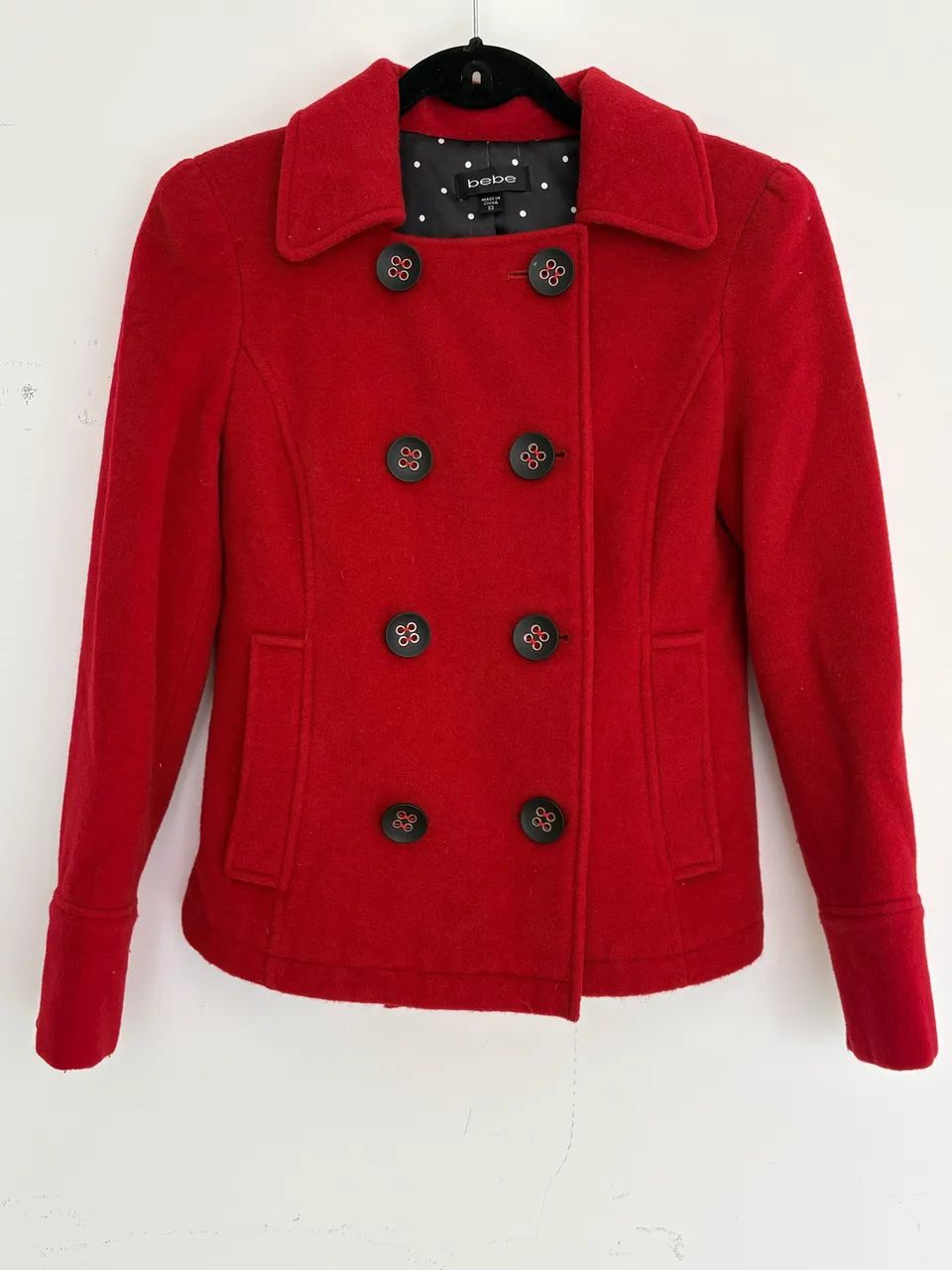 Casaco vermelho PP