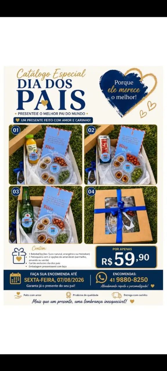 Presente dia dos pais 