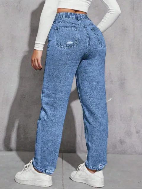 Calça Jeans Denim Plus Size - Foto 3