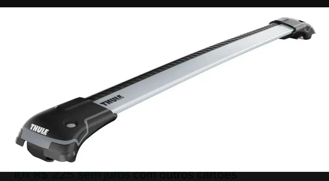 Vendo rack de teto Thule Wingbar Edge modelo 9582 - Foto 4