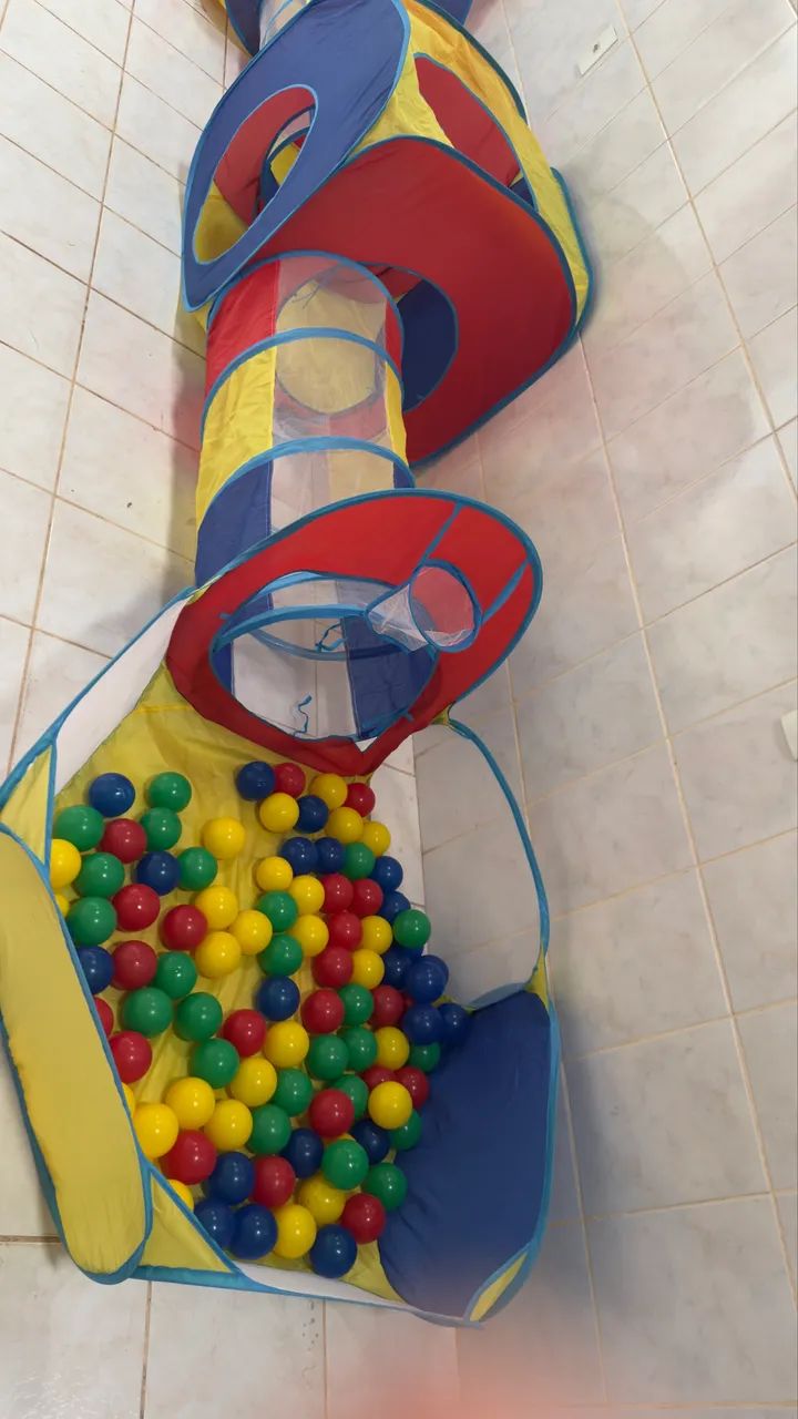 Barraca com piscina de bolinhas infantil  - Foto 2